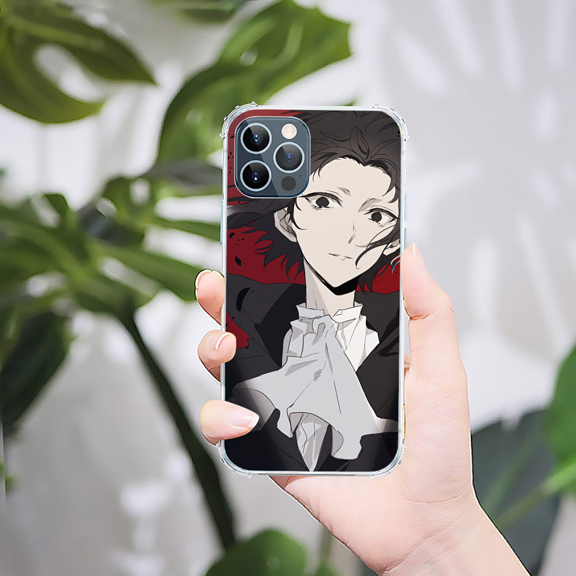 （画像用） 文豪ストレイドッグス Bungo Stray Dogs 【iPhone 12シリーズ対応】透明スマホケース（クリアソフトケース）